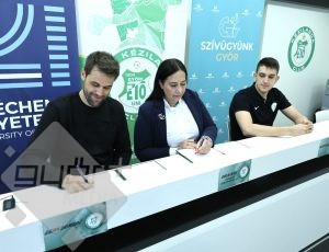 Bumbac igazolás ETO-UNI FKC / fotó: ETO-UNi