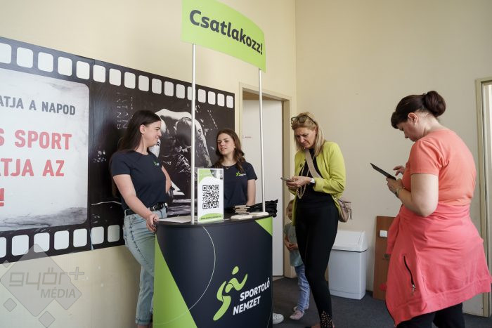 Sportoló Nemzet ETO nyílt nap Ács Tamás