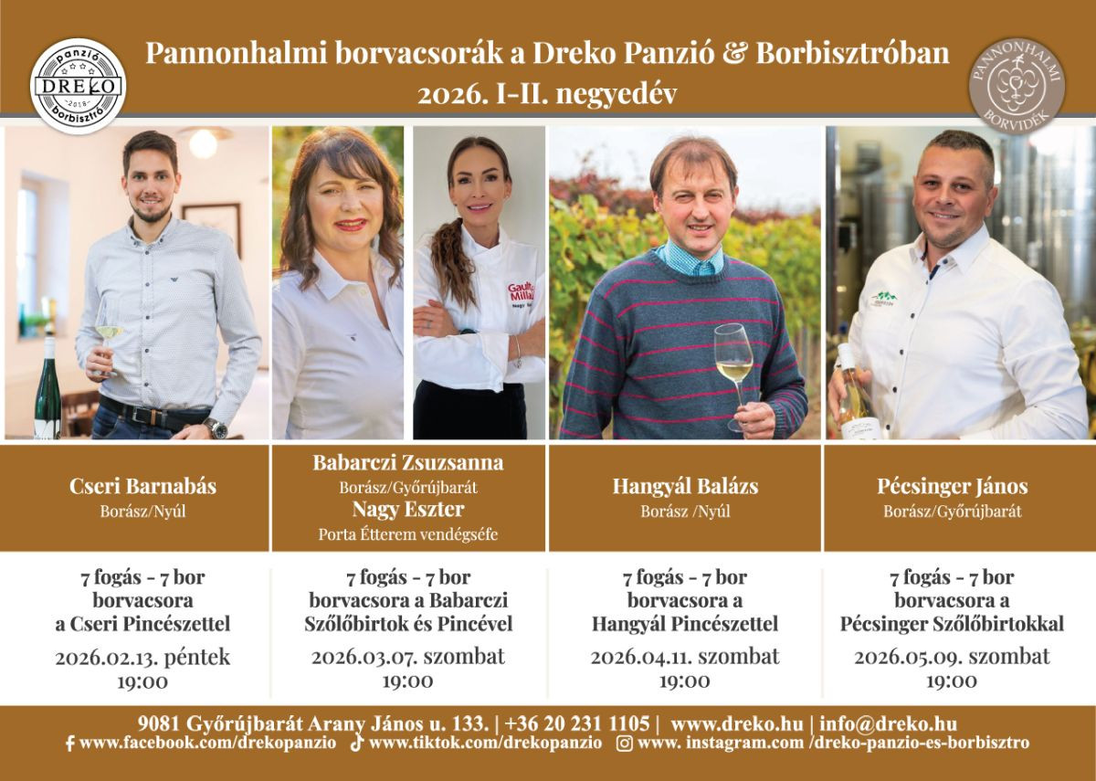 Ahol Pannonhalmi borvidék összes dűlője egyetlen asztalnál találkozik