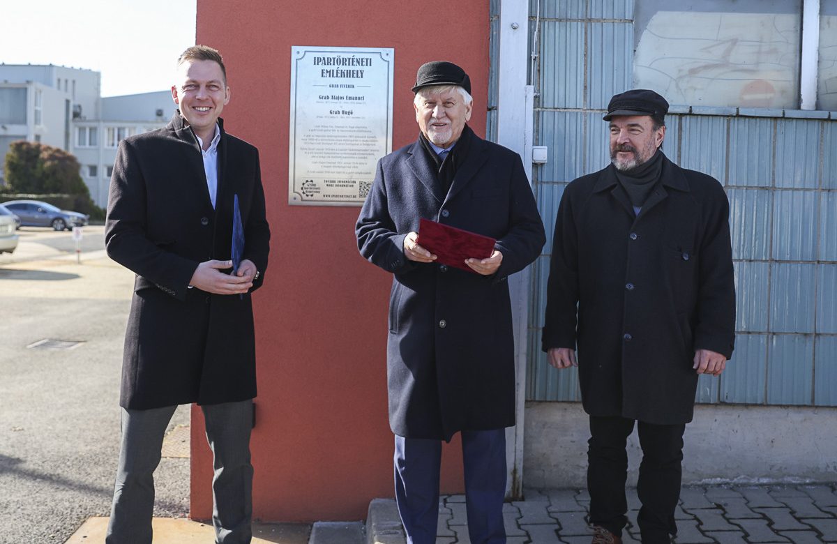 Győr ipari múltja új emléktáblát kapott