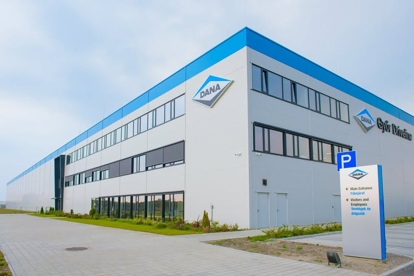 Befektetői életműdíjat kapott a győri székhelyű Dana Hungary Zrt. 