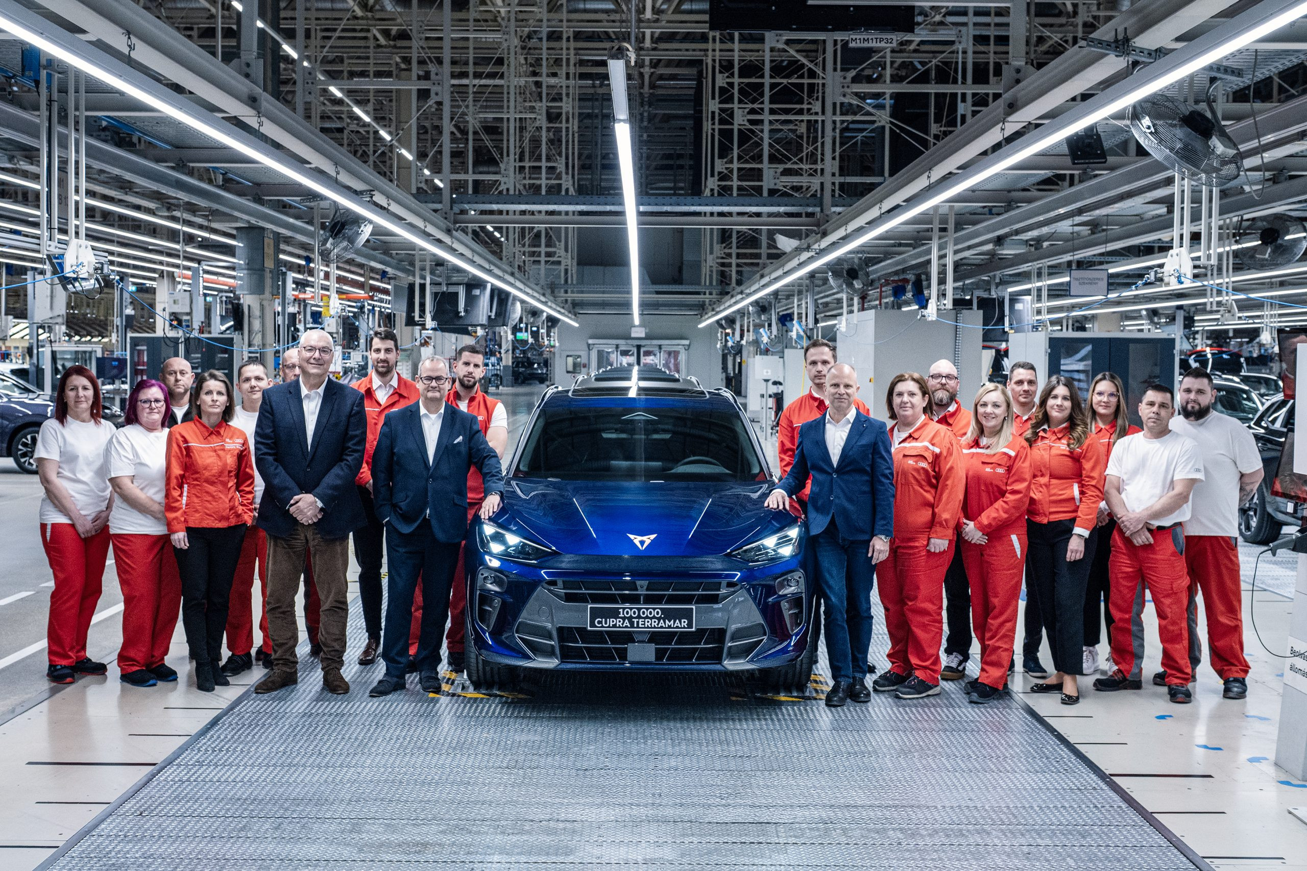 Óriási mérföldkő Győrben: elkészült a százezredik CUPRA Terramar