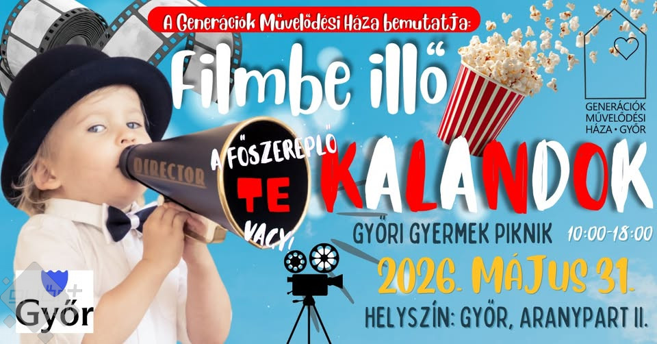 Fények, kamera, gyereknap!