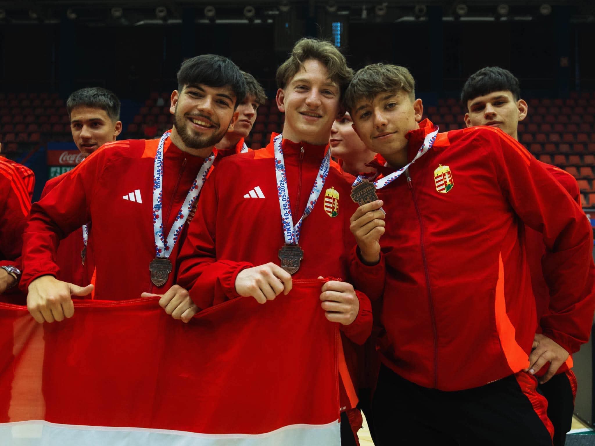 Bronzérmet szerzett a győri Bercsényi csapata az U18-as futsal Európa-bajnokságon