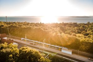 Balaton vonattal